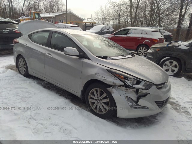 hyundai elantra 2015 kmhdh4ae1fu414834