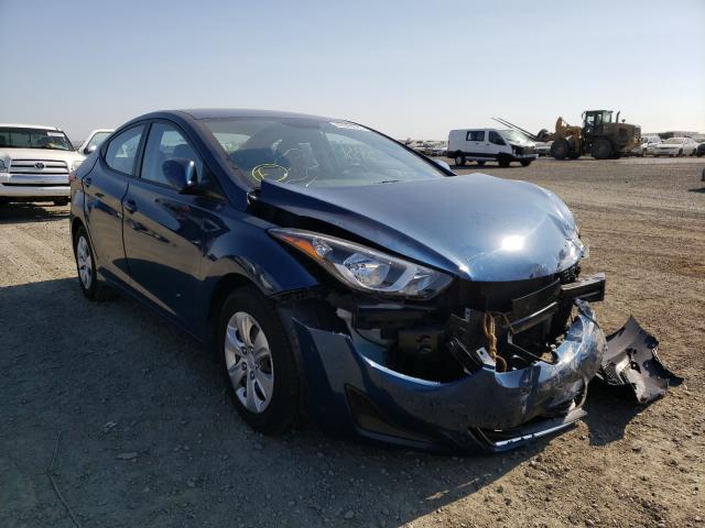 hyundai elantra se 2016 kmhdh4ae1gu491270