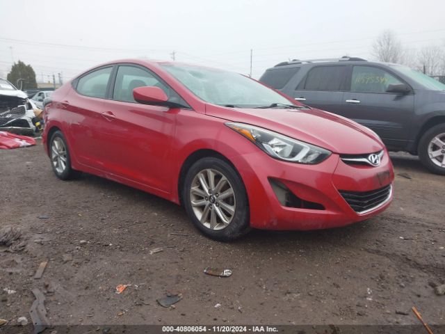 hyundai elantra 2016 kmhdh4ae1gu501862