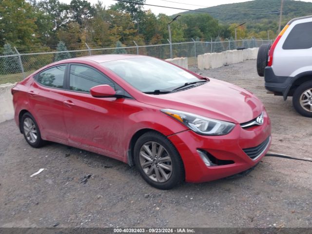 hyundai elantra 2016 kmhdh4ae1gu518242