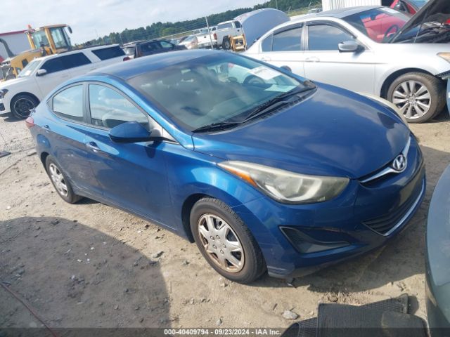 hyundai elantra 2016 kmhdh4ae1gu525370