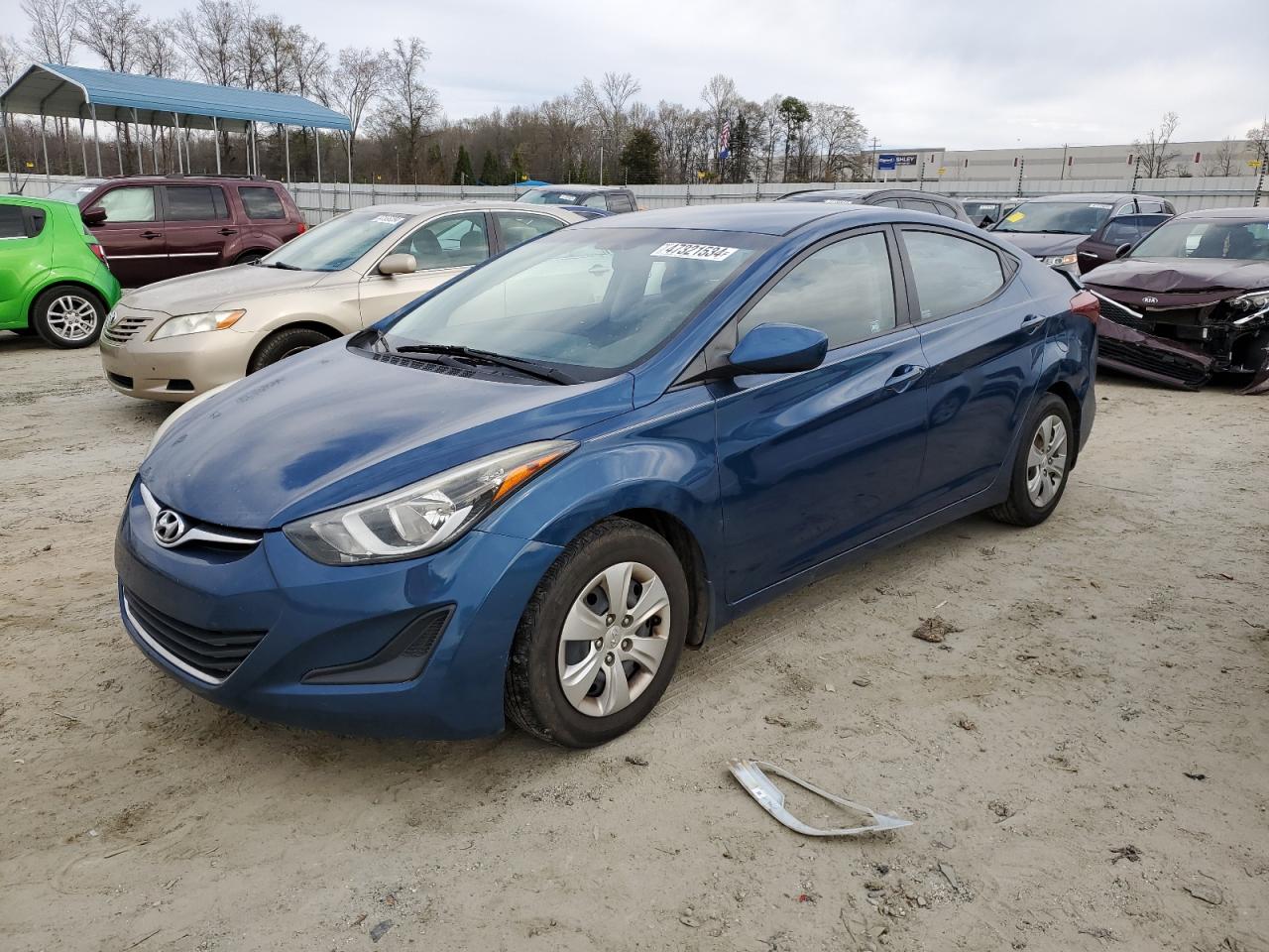 hyundai elantra 2016 kmhdh4ae1gu600794