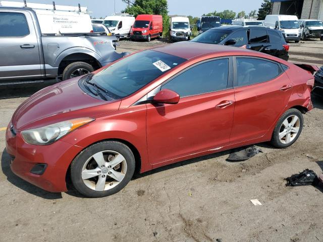 hyundai elantra gl 2011 kmhdh4ae2bu101060