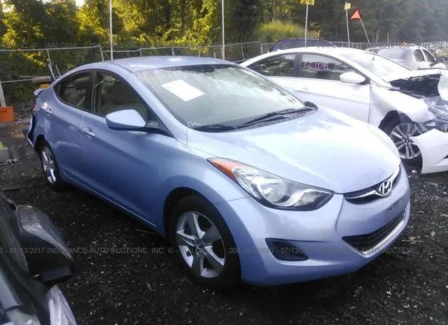 hyundai elantra 2011 kmhdh4ae2bu124600