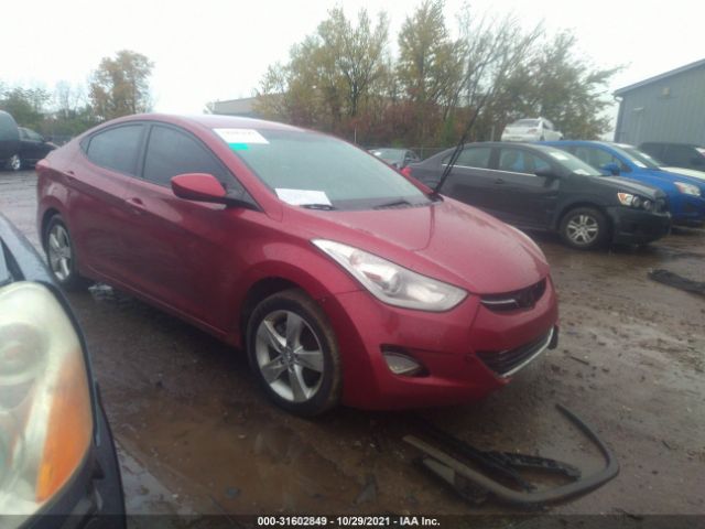 hyundai elantra 2012 kmhdh4ae2cu179338