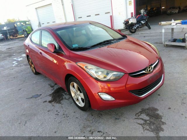 hyundai elantra 2012 kmhdh4ae2cu290486