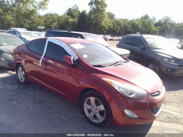 hyundai elantra 2012 kmhdh4ae2cu422274