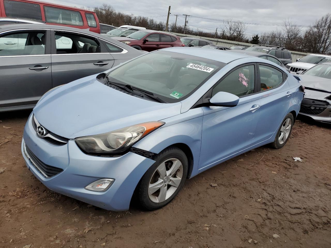 hyundai elantra 2012 kmhdh4ae2cu432674