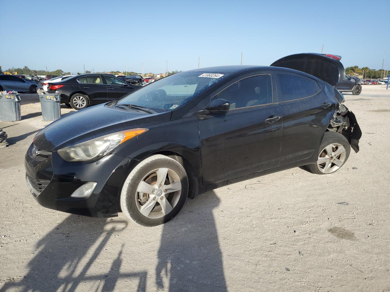 hyundai elantra 2013 kmhdh4ae2du614618