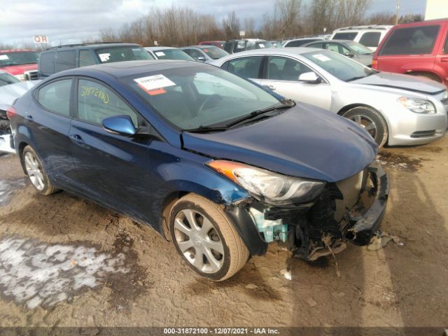 hyundai elantra 2013 kmhdh4ae2du722544