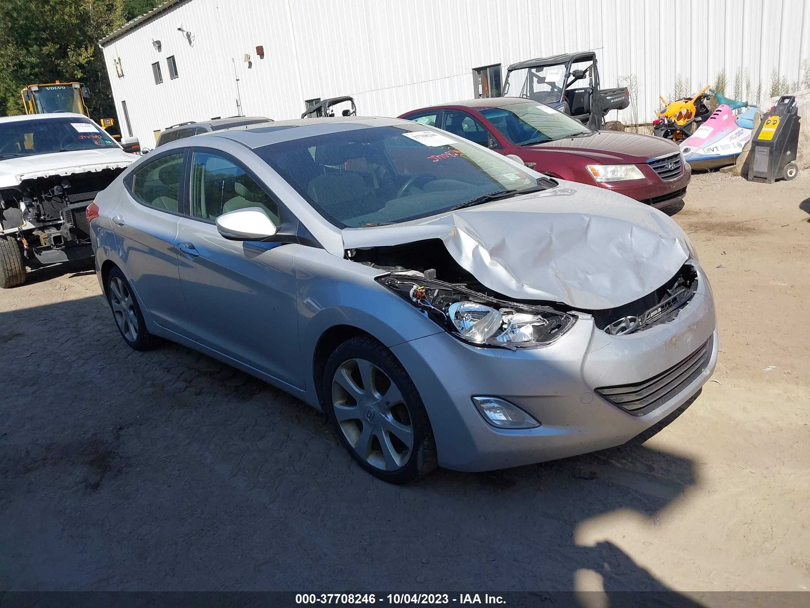 hyundai elantra 2013 kmhdh4ae2du837158