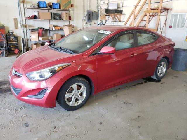 hyundai elantra se 2014 kmhdh4ae2eu065911