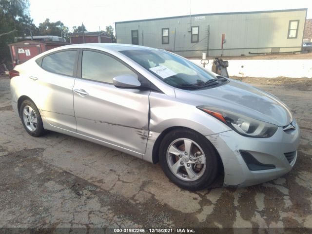 hyundai elantra 2014 kmhdh4ae2eu107865