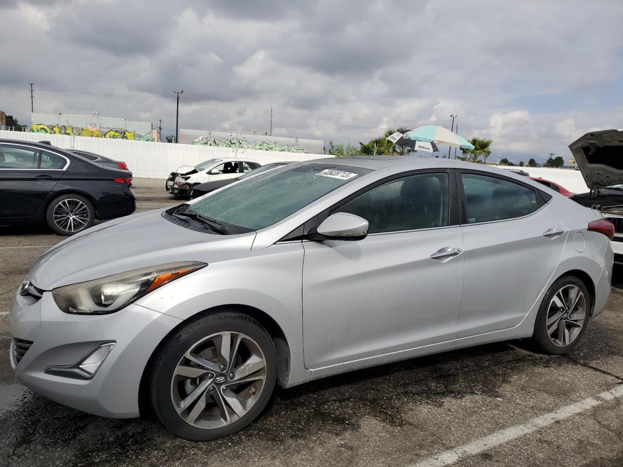 hyundai elantra 2014 kmhdh4ae2eu134726