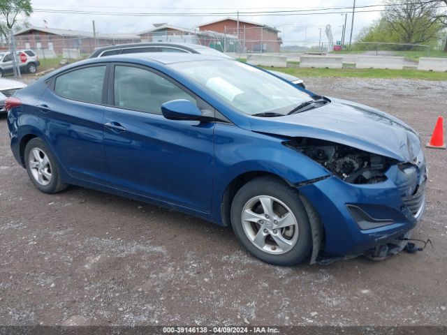 hyundai elantra 2014 kmhdh4ae2eu161487