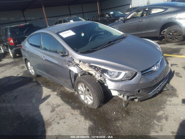 hyundai elantra 2014 kmhdh4ae2eu167287