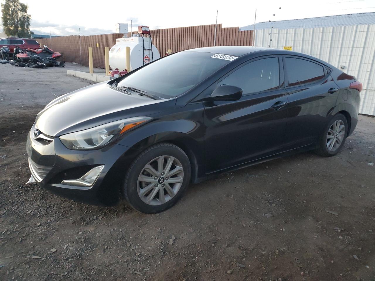 hyundai elantra 2014 kmhdh4ae2eu171940