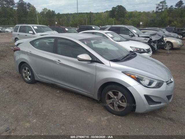 hyundai elantra 2014 kmhdh4ae2eu184879