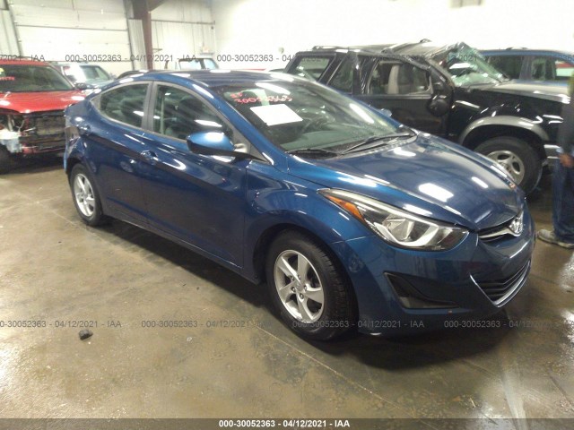 hyundai elantra 2014 kmhdh4ae2eu196417