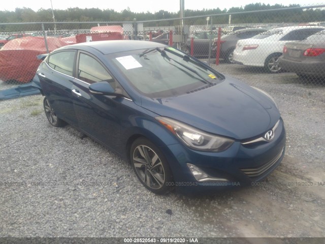 hyundai elantra 2014 kmhdh4ae2eu204693