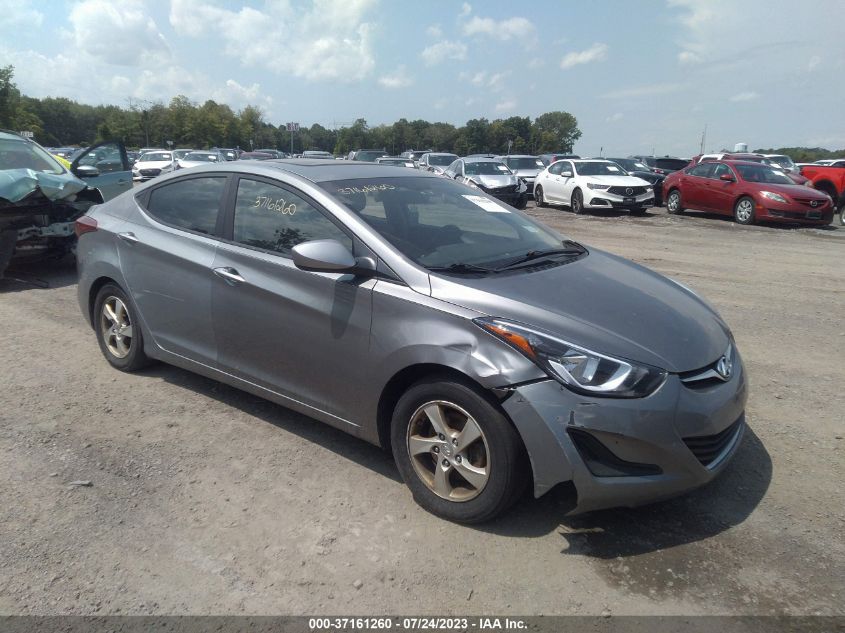 hyundai elantra 2014 kmhdh4ae2eu211854