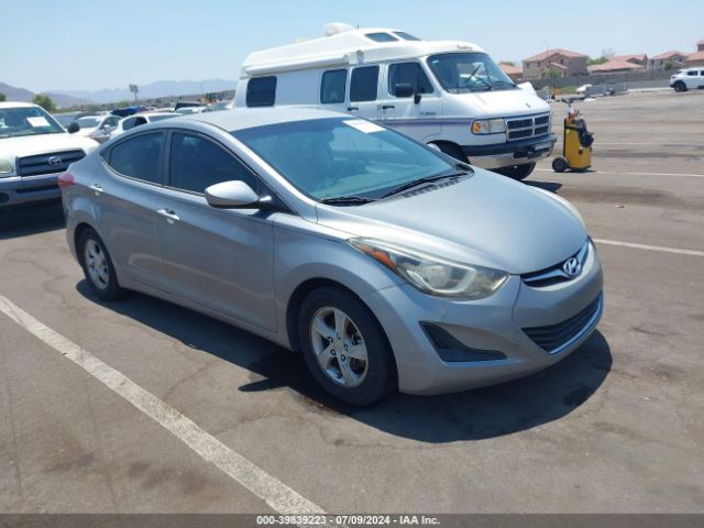 hyundai elantra 2015 kmhdh4ae2fu291657