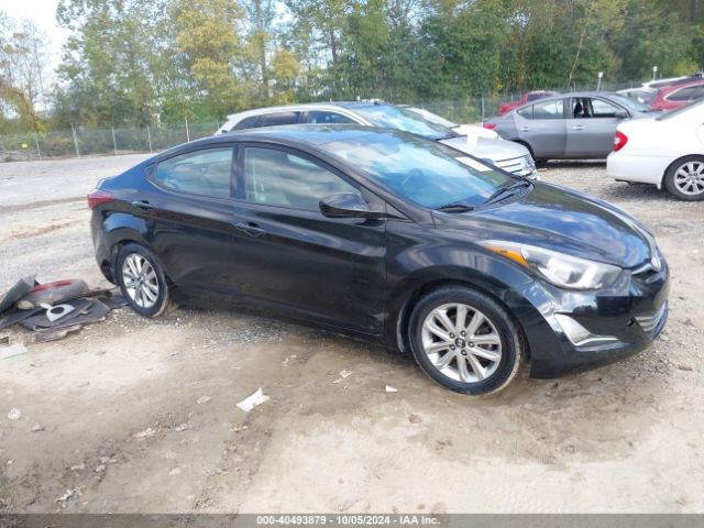 hyundai elantra 2015 kmhdh4ae2fu355616