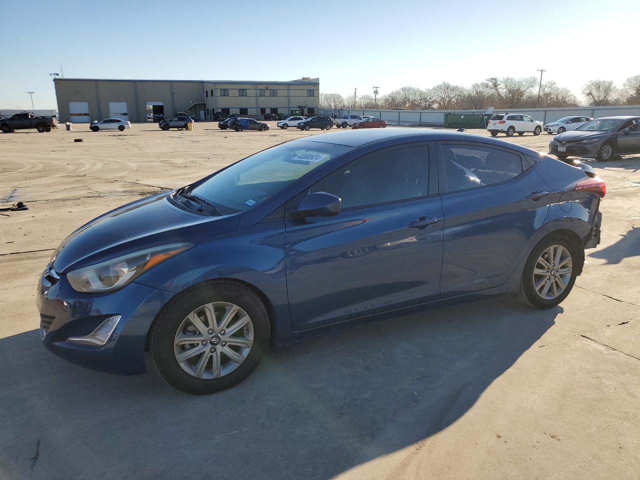 hyundai elantra 2015 kmhdh4ae2fu358354