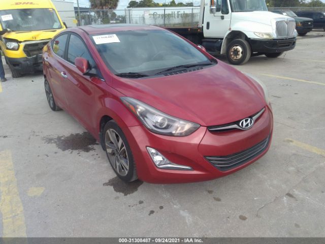 hyundai elantra 2015 kmhdh4ae2fu414180