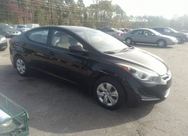 hyundai elantra 2016 kmhdh4ae2gu512207