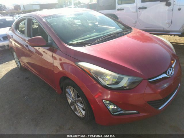 hyundai elantra 2016 kmhdh4ae2gu542422