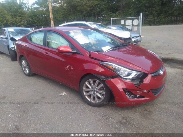 hyundai elantra 2016 kmhdh4ae2gu618334