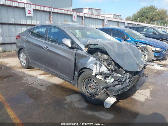 hyundai elantra 2016 kmhdh4ae2gu623405