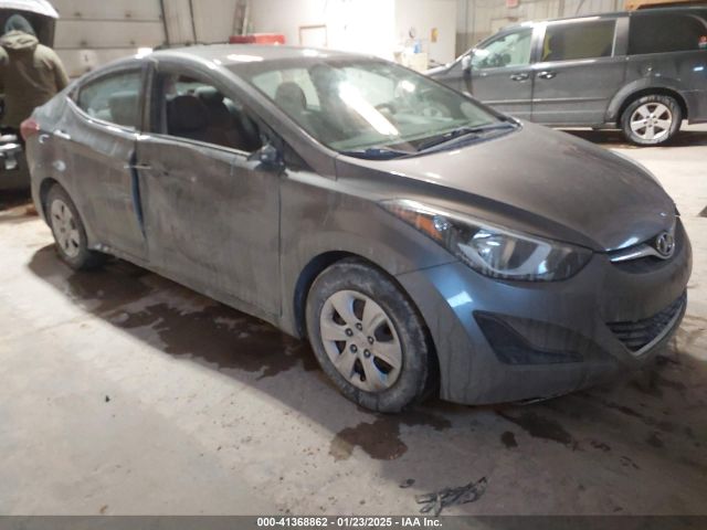 hyundai elantra 2016 kmhdh4ae2gu632556