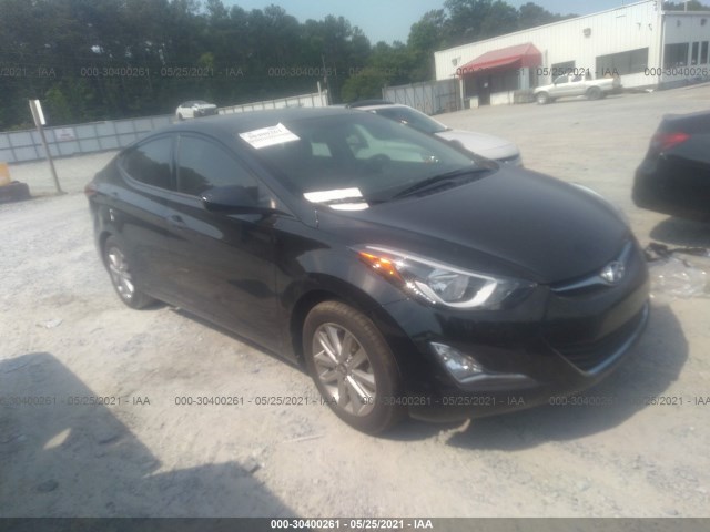 hyundai elantra 2016 kmhdh4ae2gu636610