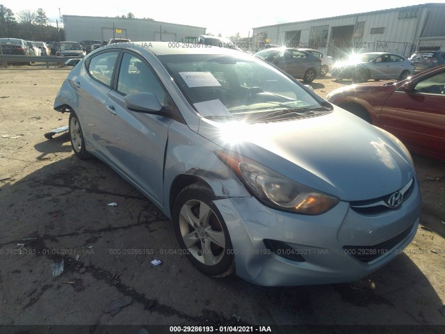 hyundai elantra 2011 kmhdh4ae3bu100788