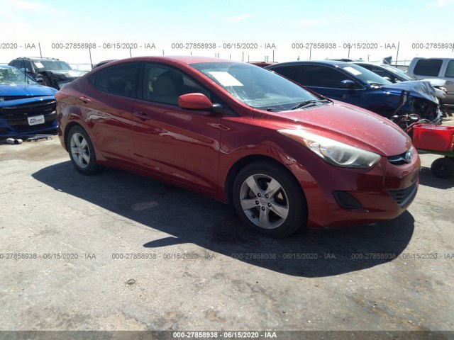 hyundai elantra 2011 kmhdh4ae3bu107997