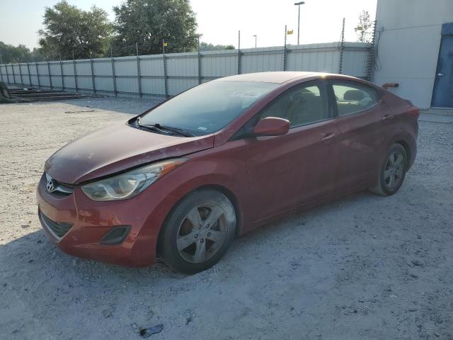 hyundai elantra 2011 kmhdh4ae3bu150395