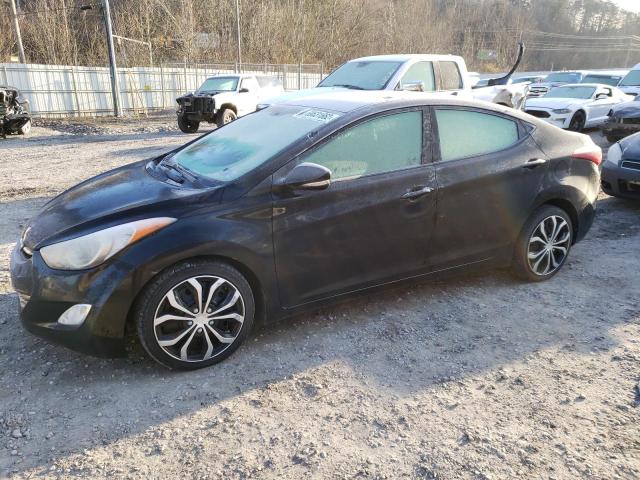 hyundai elantra gl 2011 kmhdh4ae3bu160490