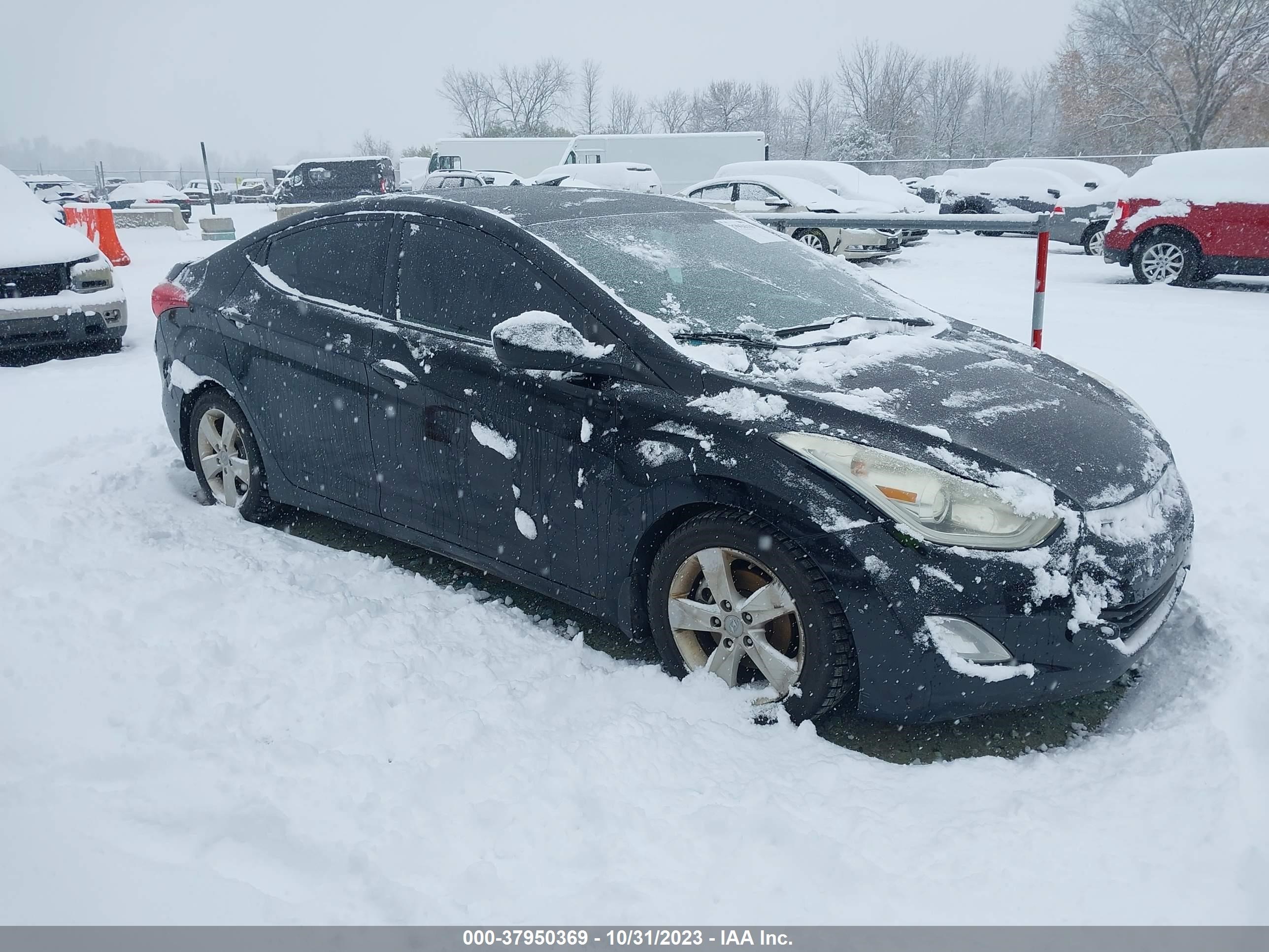 hyundai elantra 2012 kmhdh4ae3cu224738