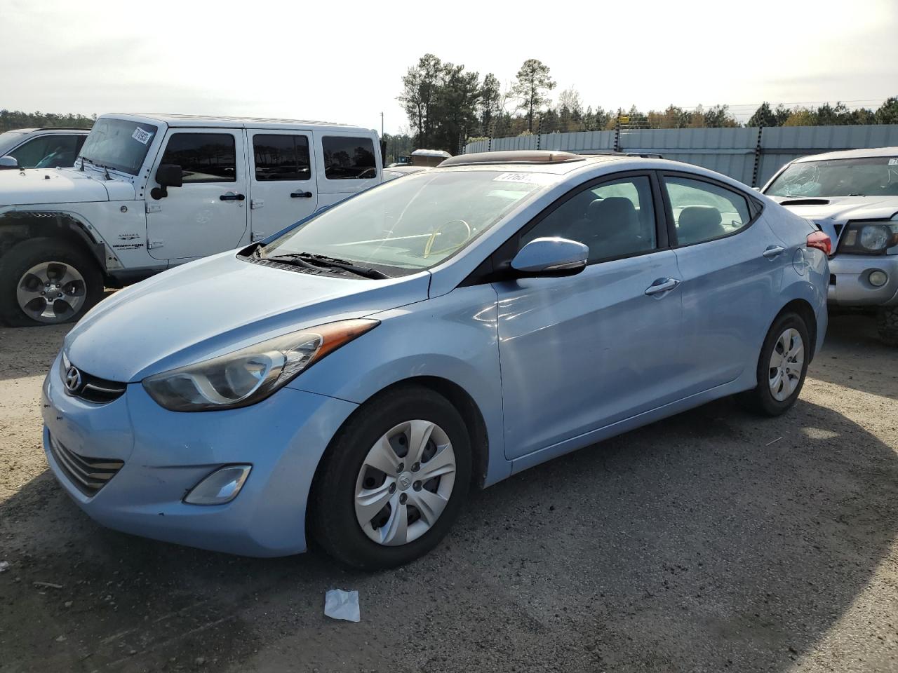 hyundai elantra 2012 kmhdh4ae3cu399541