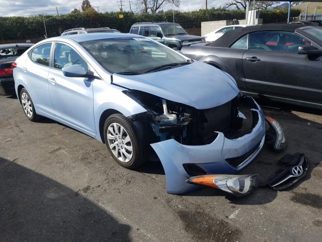 hyundai elantra gl 2013 kmhdh4ae3du485417