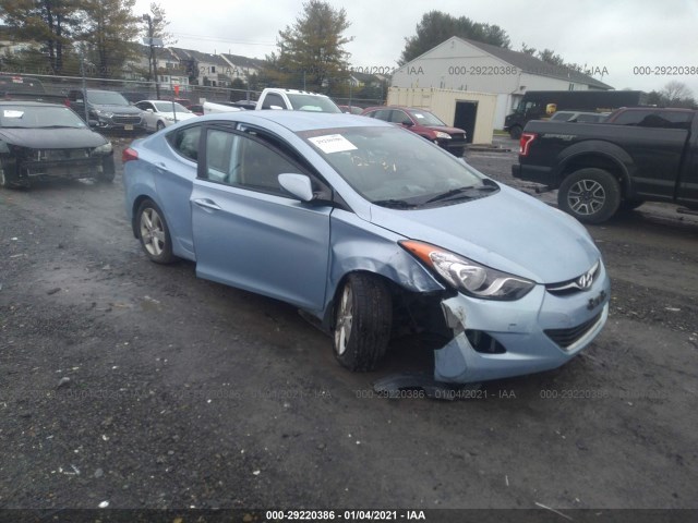 hyundai elantra 2013 kmhdh4ae3du613381