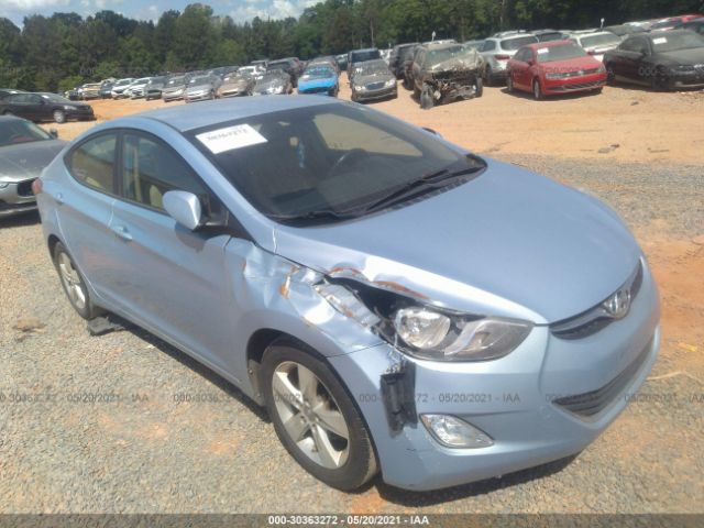 hyundai elantra 2013 kmhdh4ae3du620377