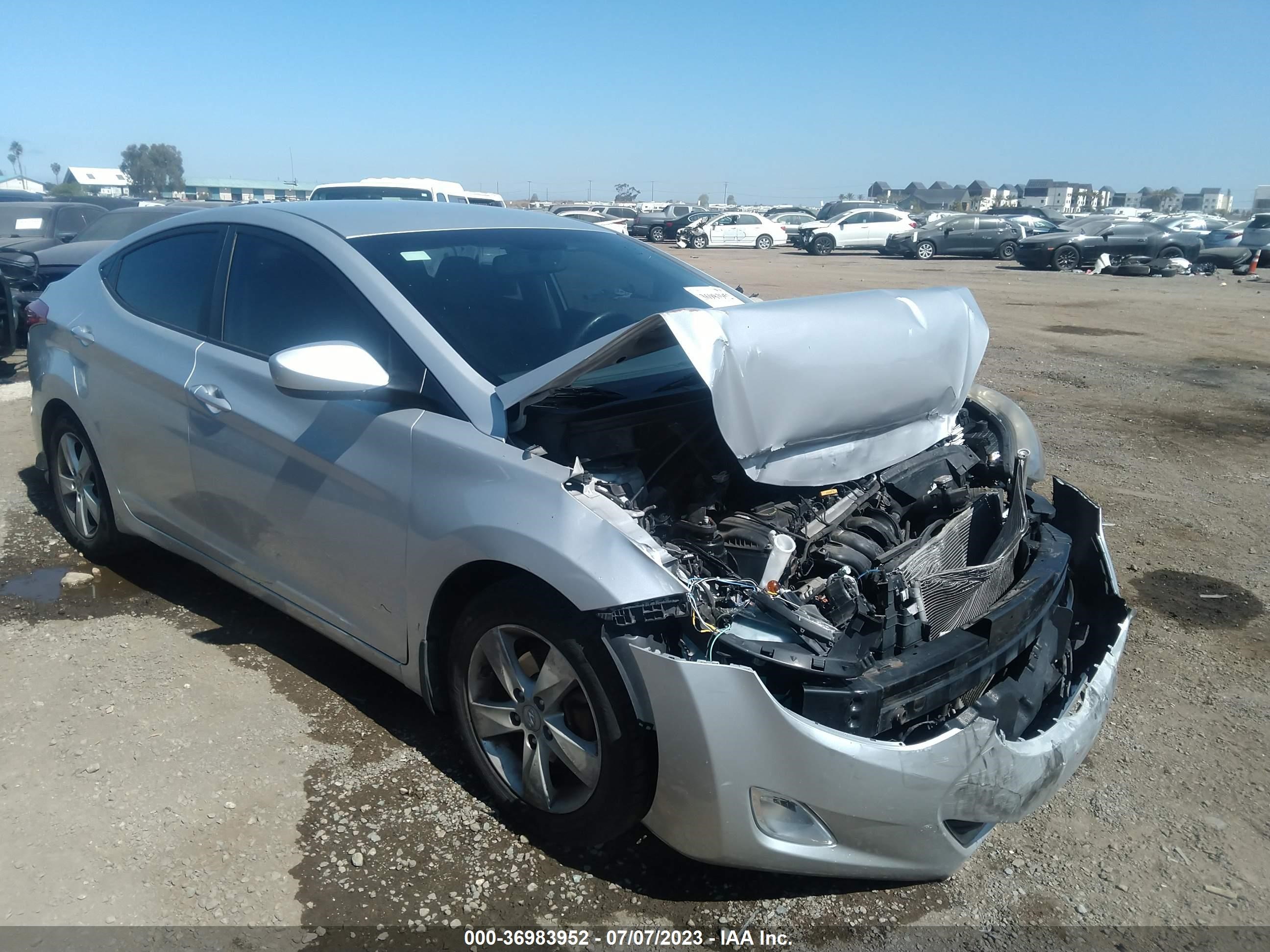 hyundai elantra 2013 kmhdh4ae3du669689