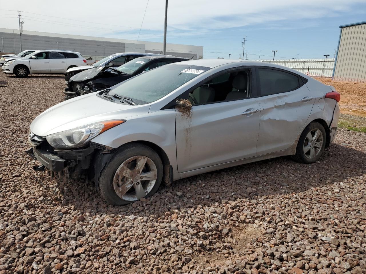 hyundai elantra 2013 kmhdh4ae3du730457