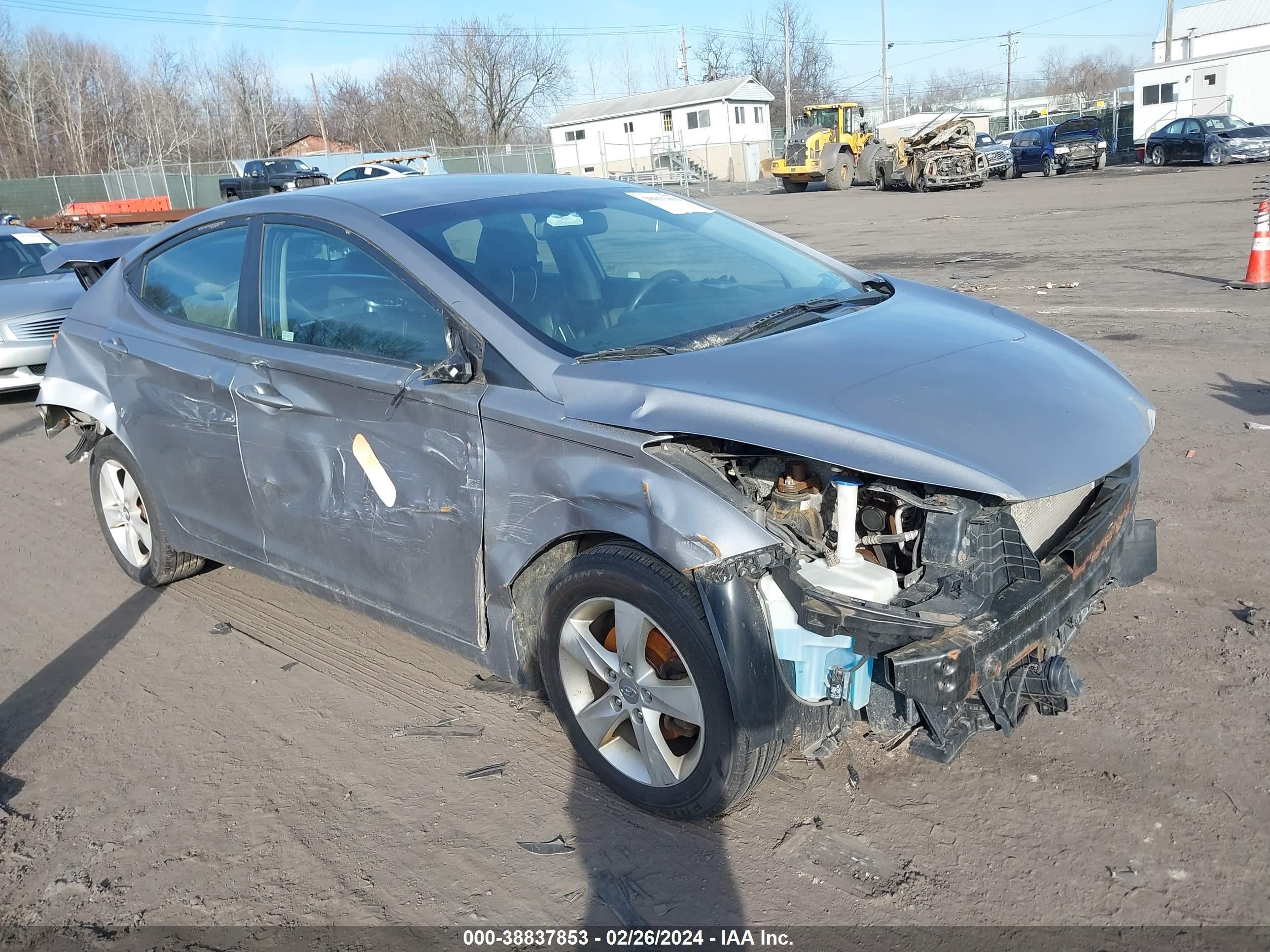 hyundai elantra 2013 kmhdh4ae3du761840