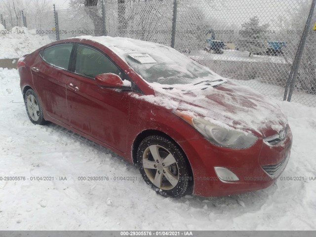 hyundai elantra 2013 kmhdh4ae3du777522