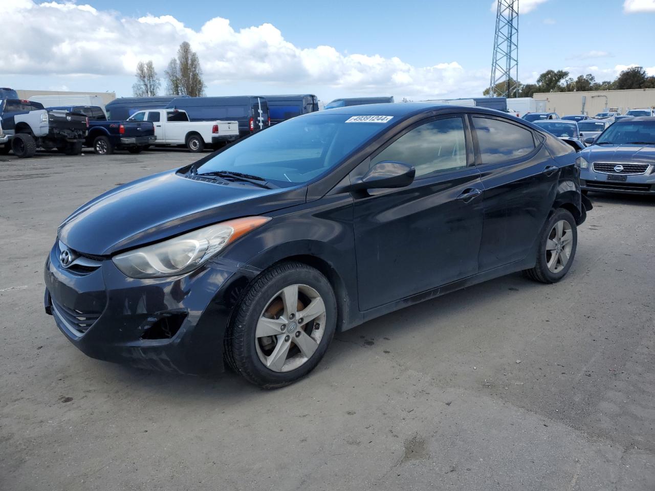 hyundai elantra 2013 kmhdh4ae3du997422