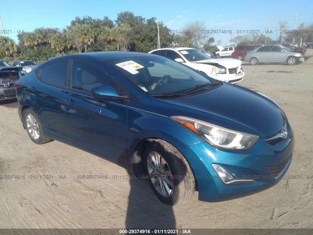 hyundai elantra 2014 kmhdh4ae3eu145962